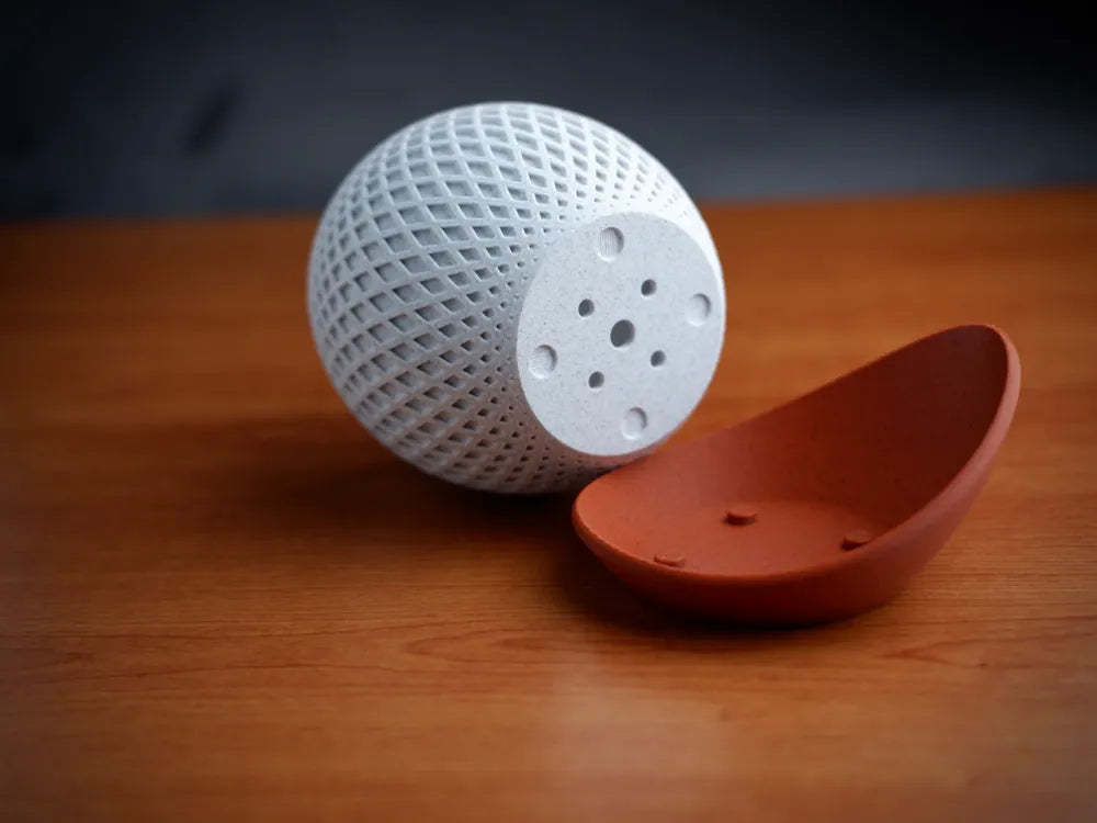 Modern 3D-Printed Textured Vase