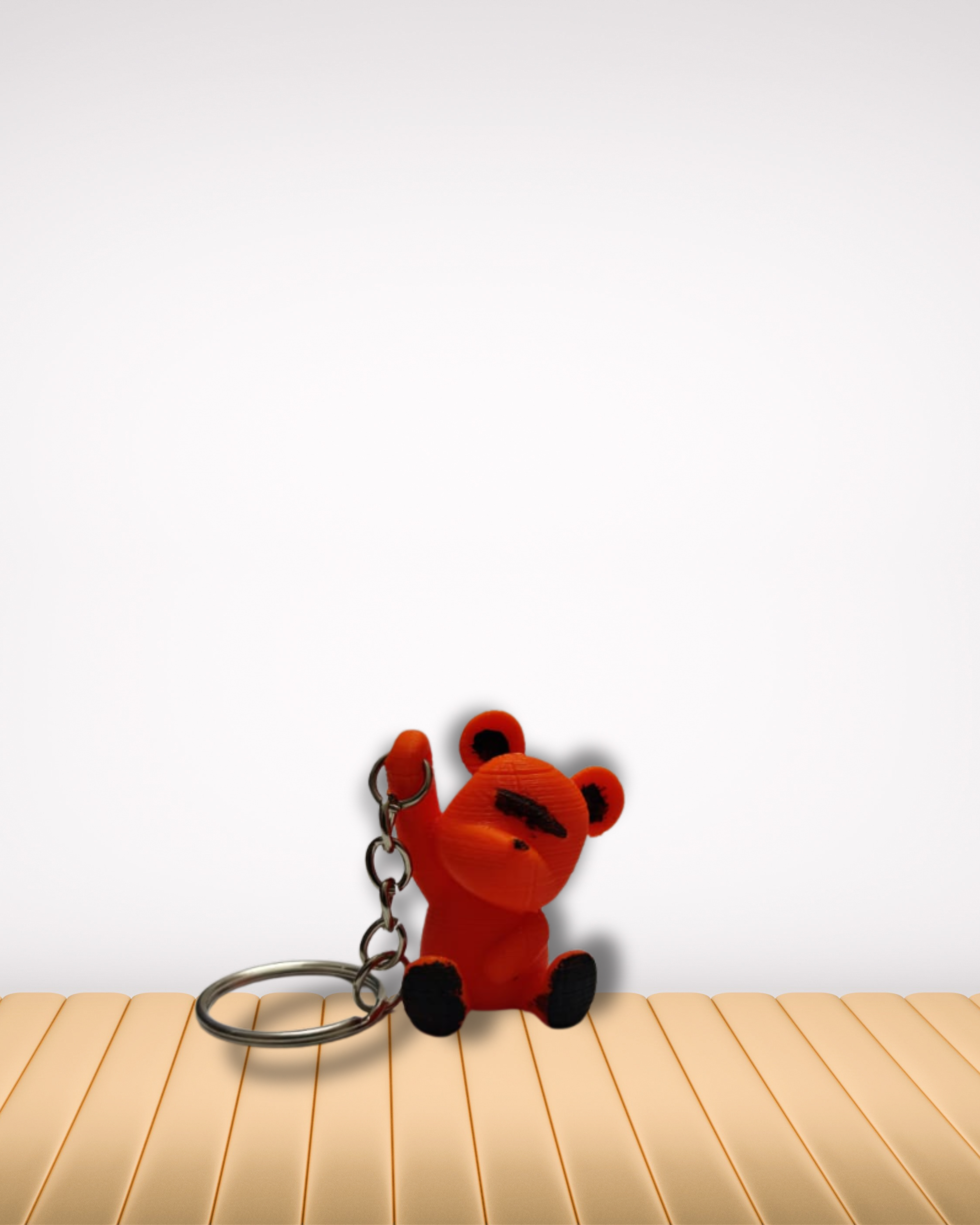 HARAFI 3D Turquoise Mini Bear — High-Quality 3D-Printed Decorative Figurine