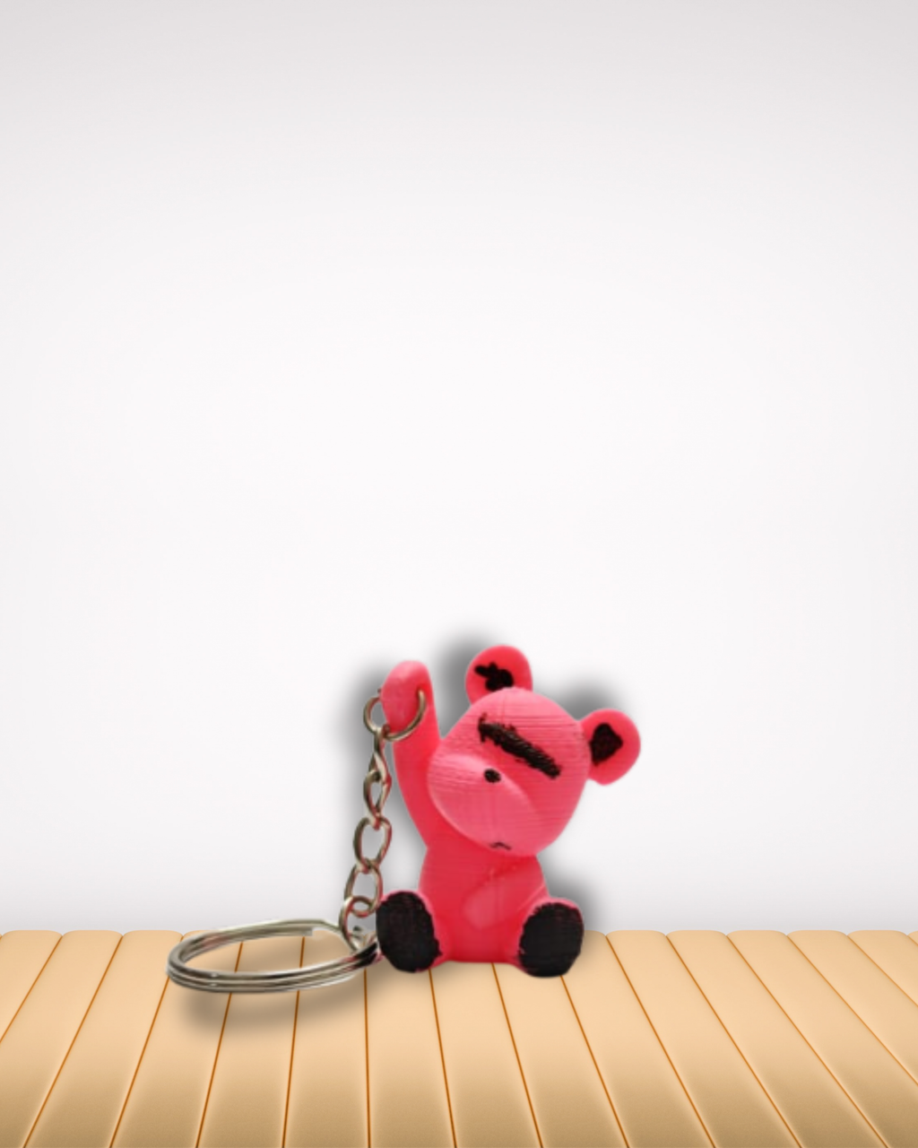 HARAFI 3D Turquoise Mini Bear — High-Quality 3D-Printed Decorative Figurine